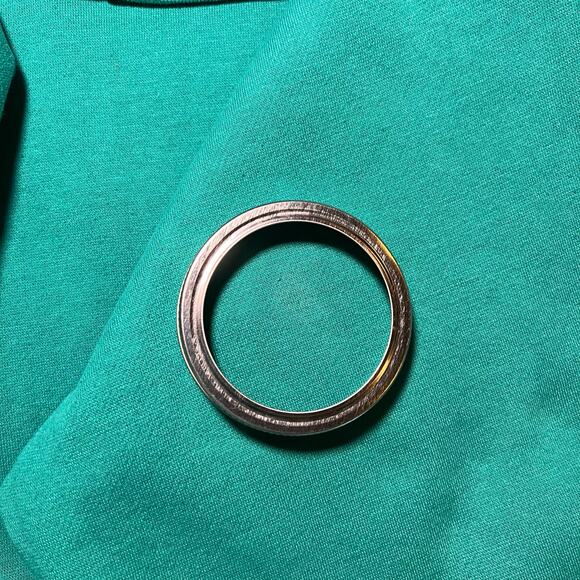 Vintage Nordstrom Lingerie Teal Mock Neck Sweatshirt L | Embroidered Crest Korea - Picture 7 of 13